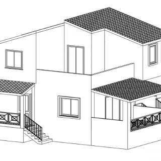 3d μεζονέτα 120 τμ